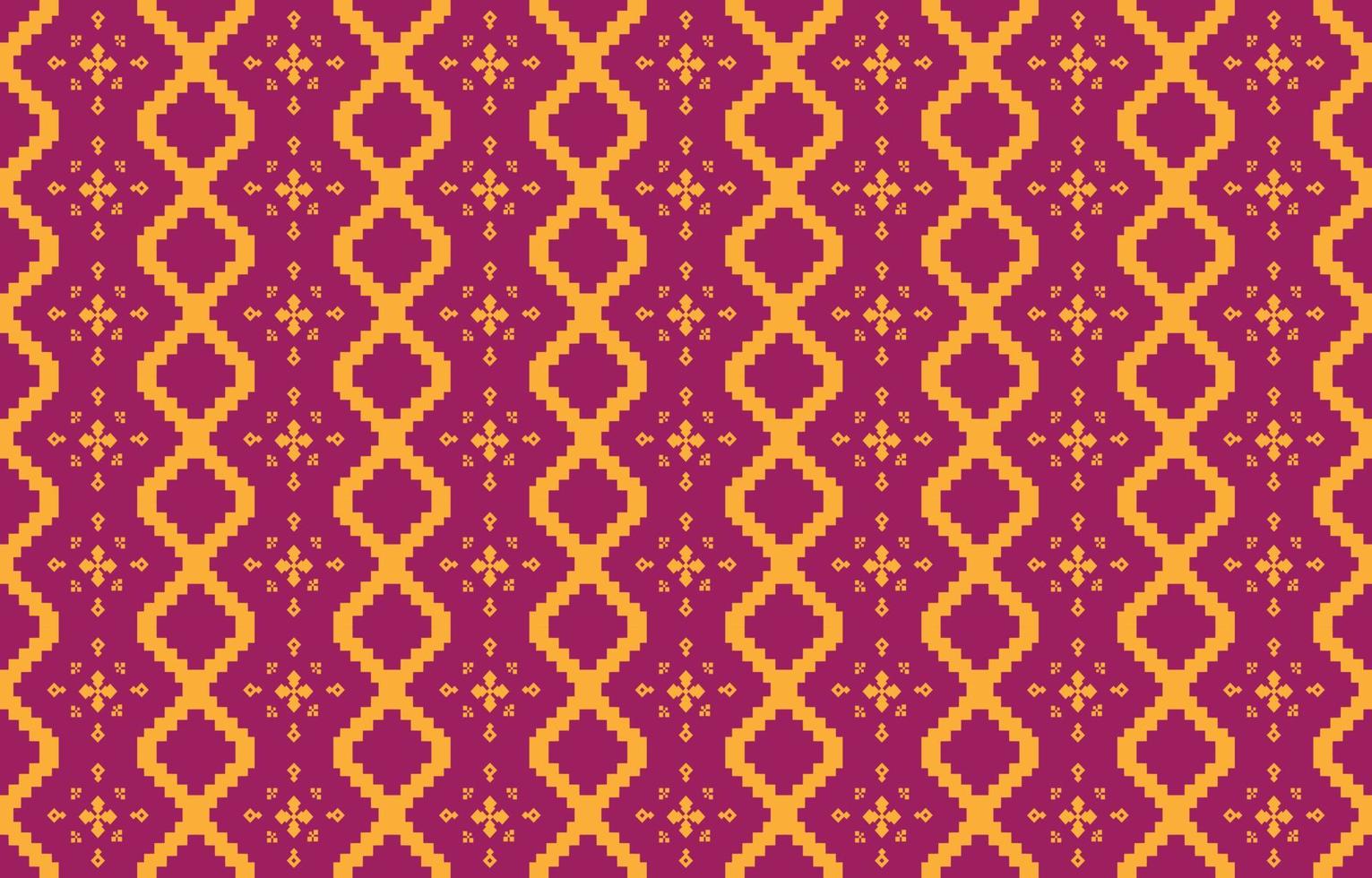 Abstract geometric and tribal patterns, usage design local fabric patterns, Design inspired by indigenous tribes. geometric Vector illustration