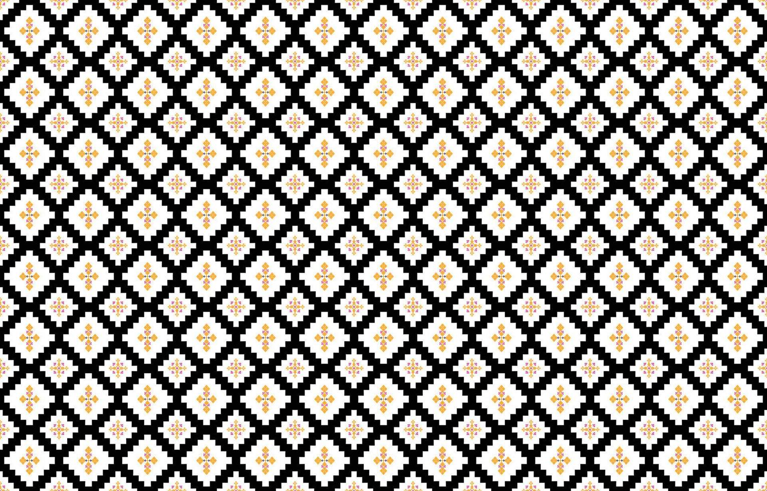 Abstract geometric and tribal patterns, usage design local fabric patterns, Design inspired by indigenous tribes. geometric Vector illustration