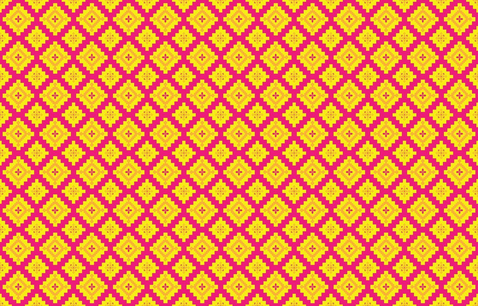Abstract geometric and tribal patterns, usage design local fabric patterns, Design inspired by indigenous tribes. geometric Vector illustration