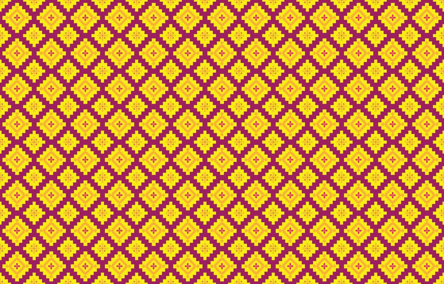 Abstract geometric and tribal patterns, usage design local fabric patterns, Design inspired by indigenous tribes. geometric Vector illustration
