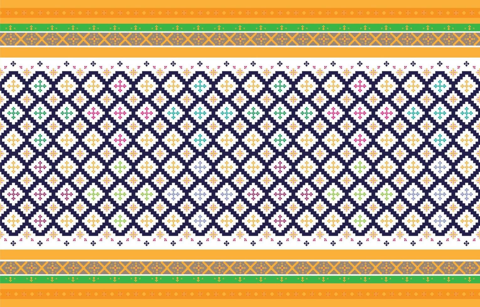Abstract geometric and tribal patterns, usage design local fabric patterns, Design inspired by indigenous tribes. geometric Vector illustration