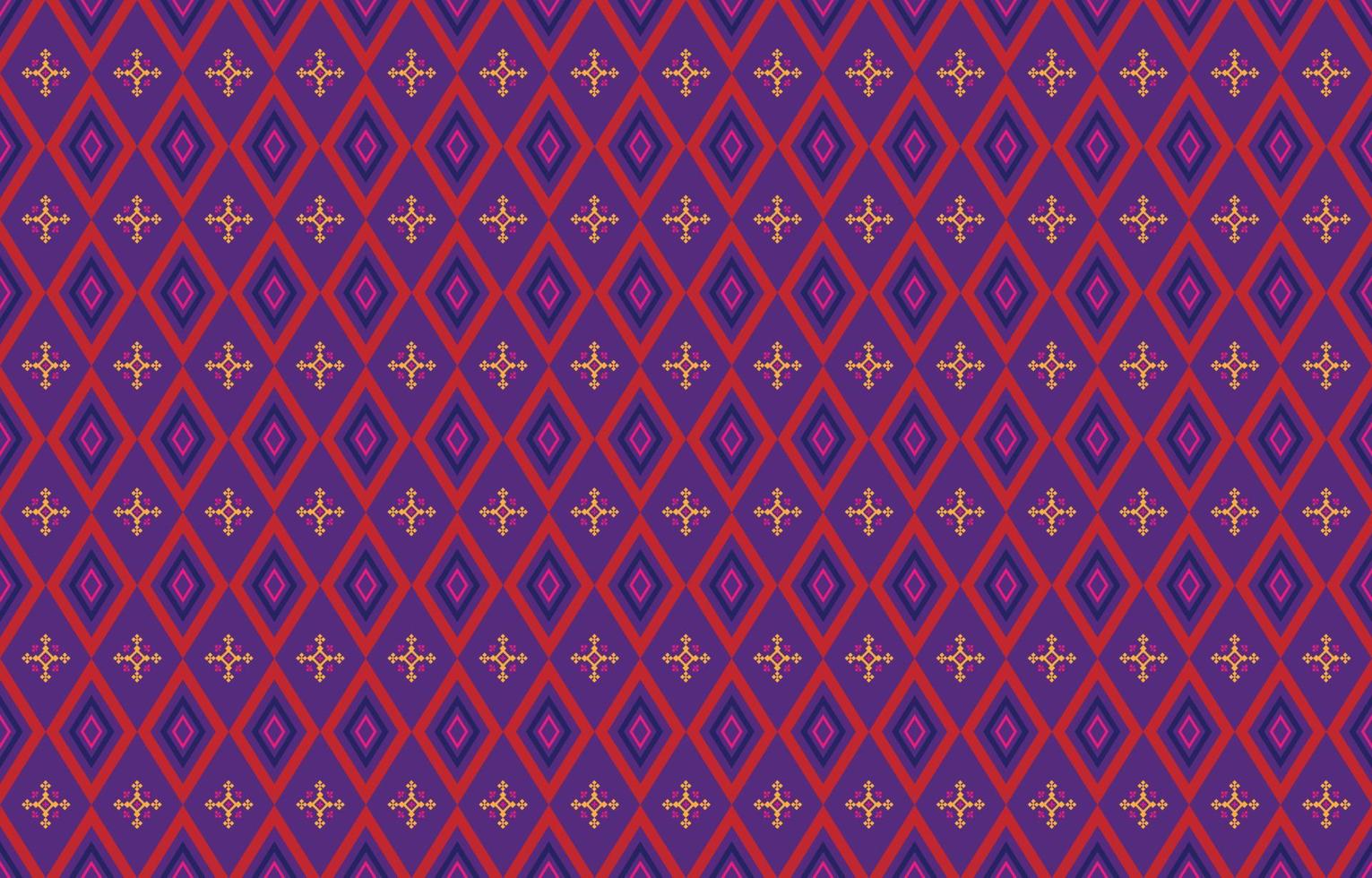 Abstract geometric and tribal patterns, usage design local fabric patterns, Design inspired by indigenous tribes. geometric Vector illustration