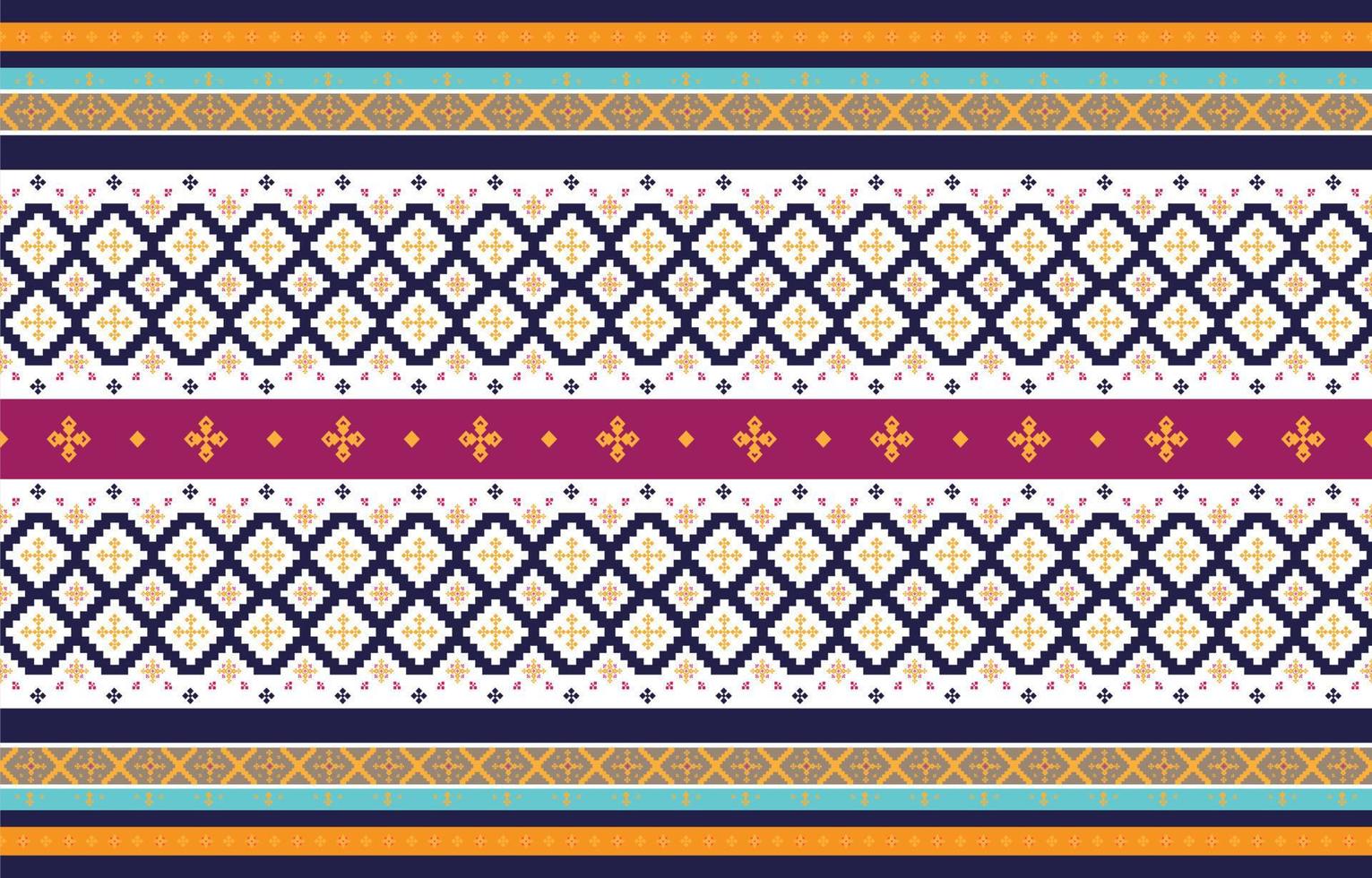 Abstract geometric and tribal patterns, usage design local fabric patterns, Design inspired by indigenous tribes. geometric Vector illustration