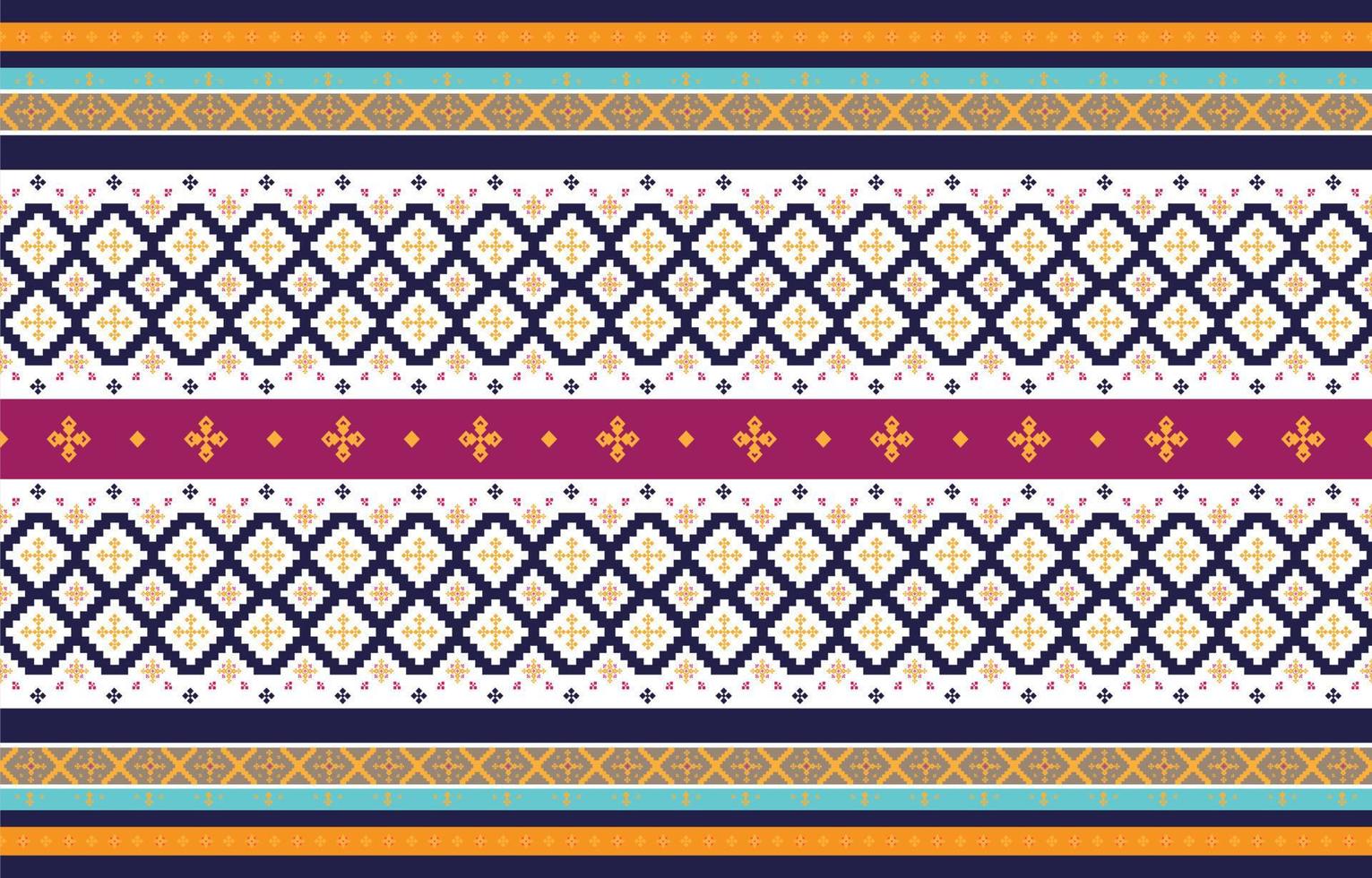 Abstract geometric and tribal patterns, usage design local fabric patterns, Design inspired by indigenous tribes. geometric Vector illustration