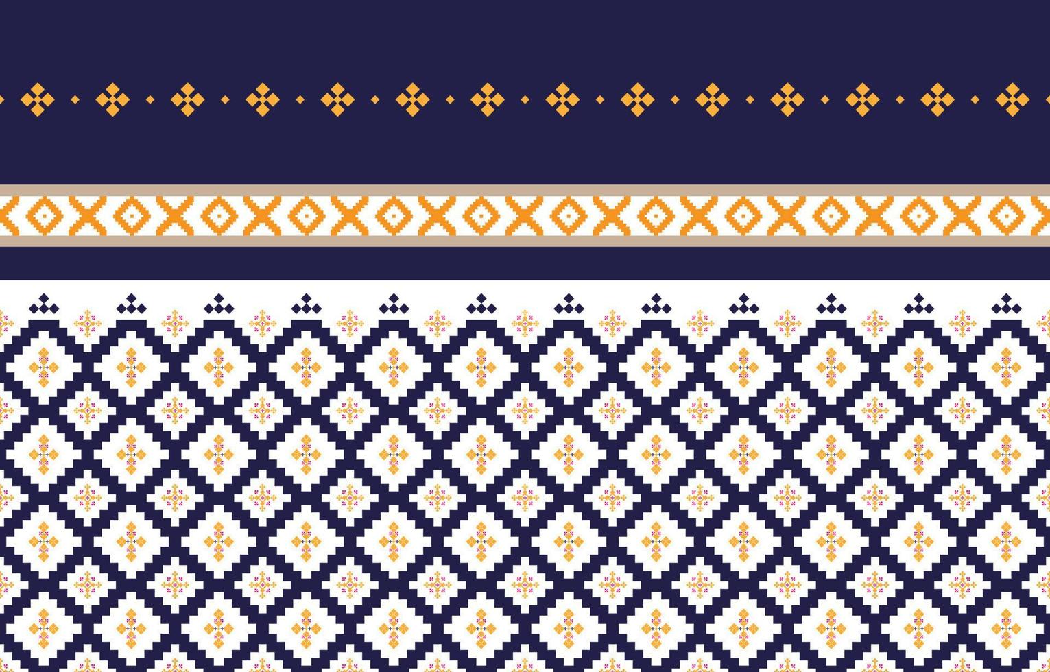 Abstract geometric and tribal patterns, usage design local fabric patterns, Design inspired by indigenous tribes. geometric Vector illustration