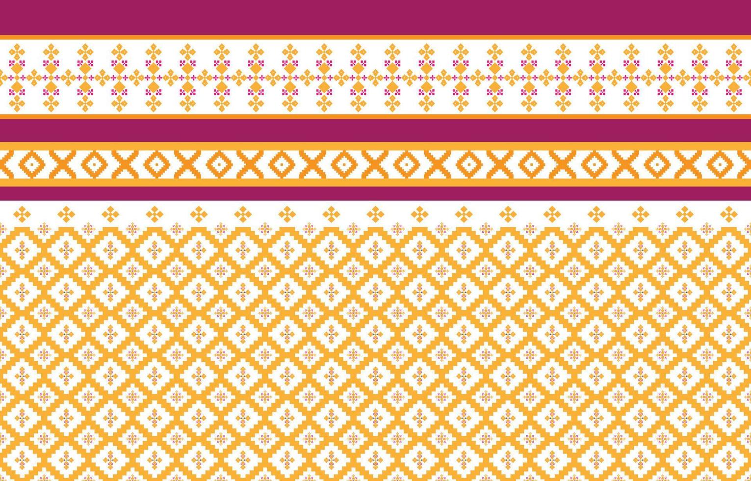 Abstract geometric and tribal patterns, usage design local fabric patterns, Design inspired by indigenous tribes. geometric Vector illustration