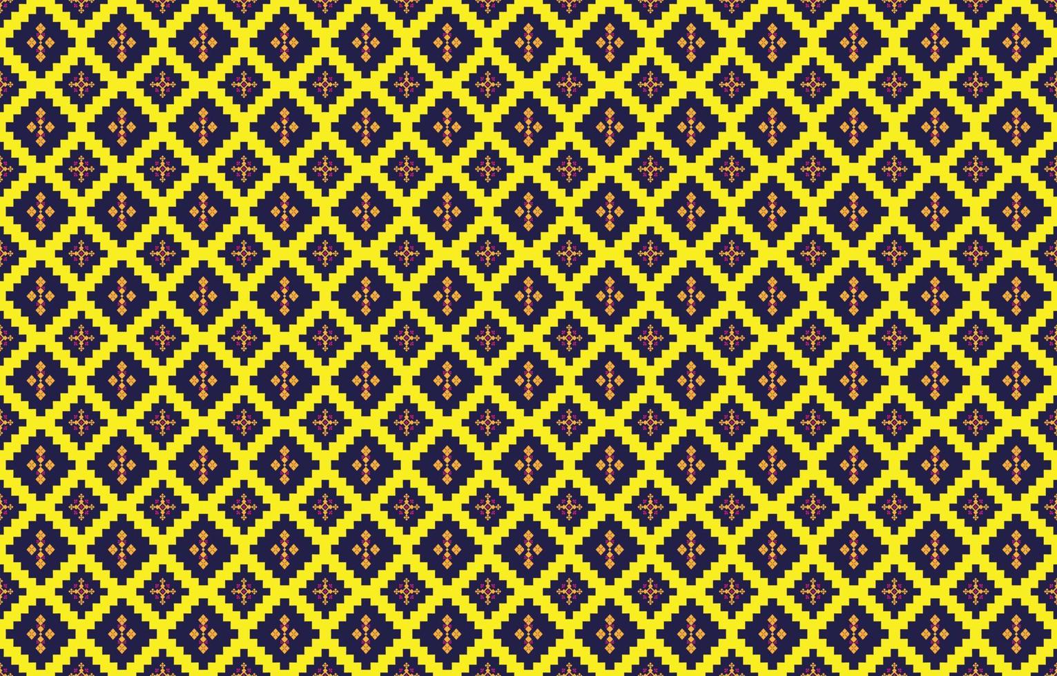 Abstract geometric and tribal patterns, usage design local fabric patterns, Design inspired by indigenous tribes. geometric Vector illustration