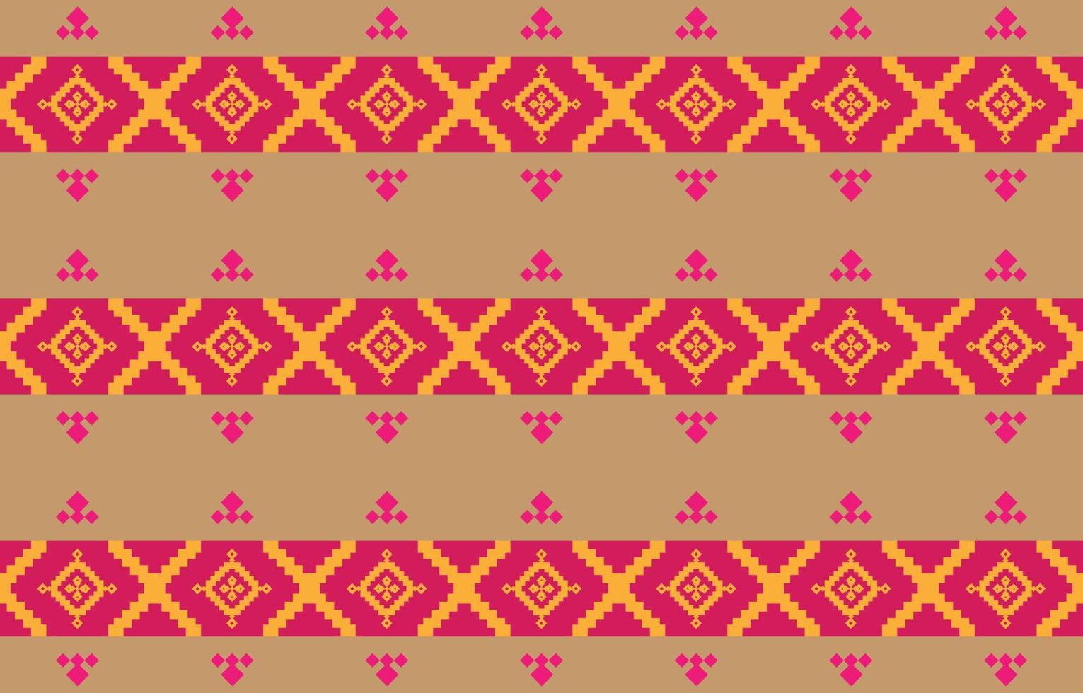 Abstract geometric and tribal patterns, usage design local fabric patterns, Design inspired by indigenous tribes. geometric Vector illustration
