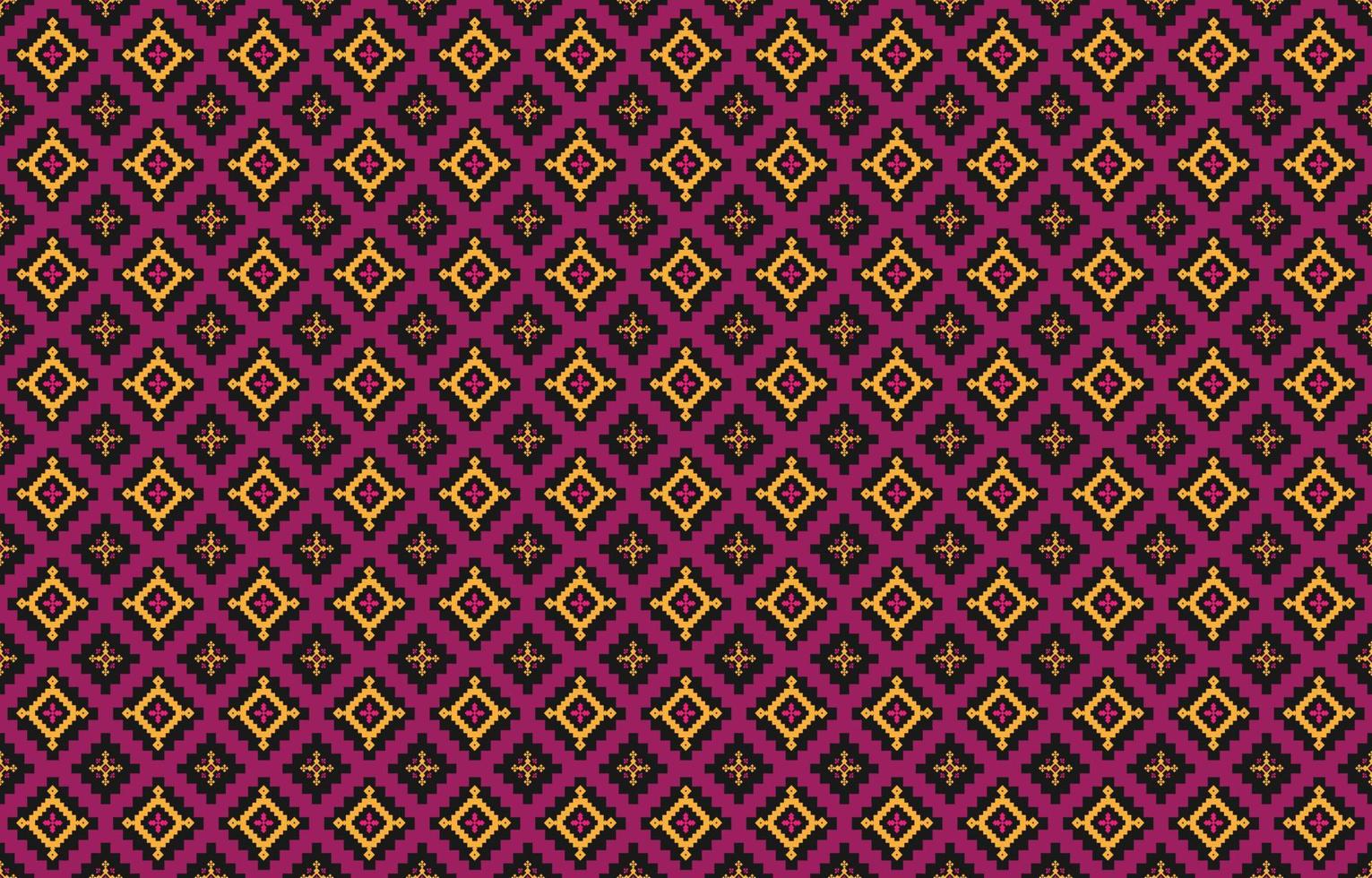 Abstract geometric and tribal patterns, usage design local fabric patterns, Design inspired by indigenous tribes. geometric Vector illustration
