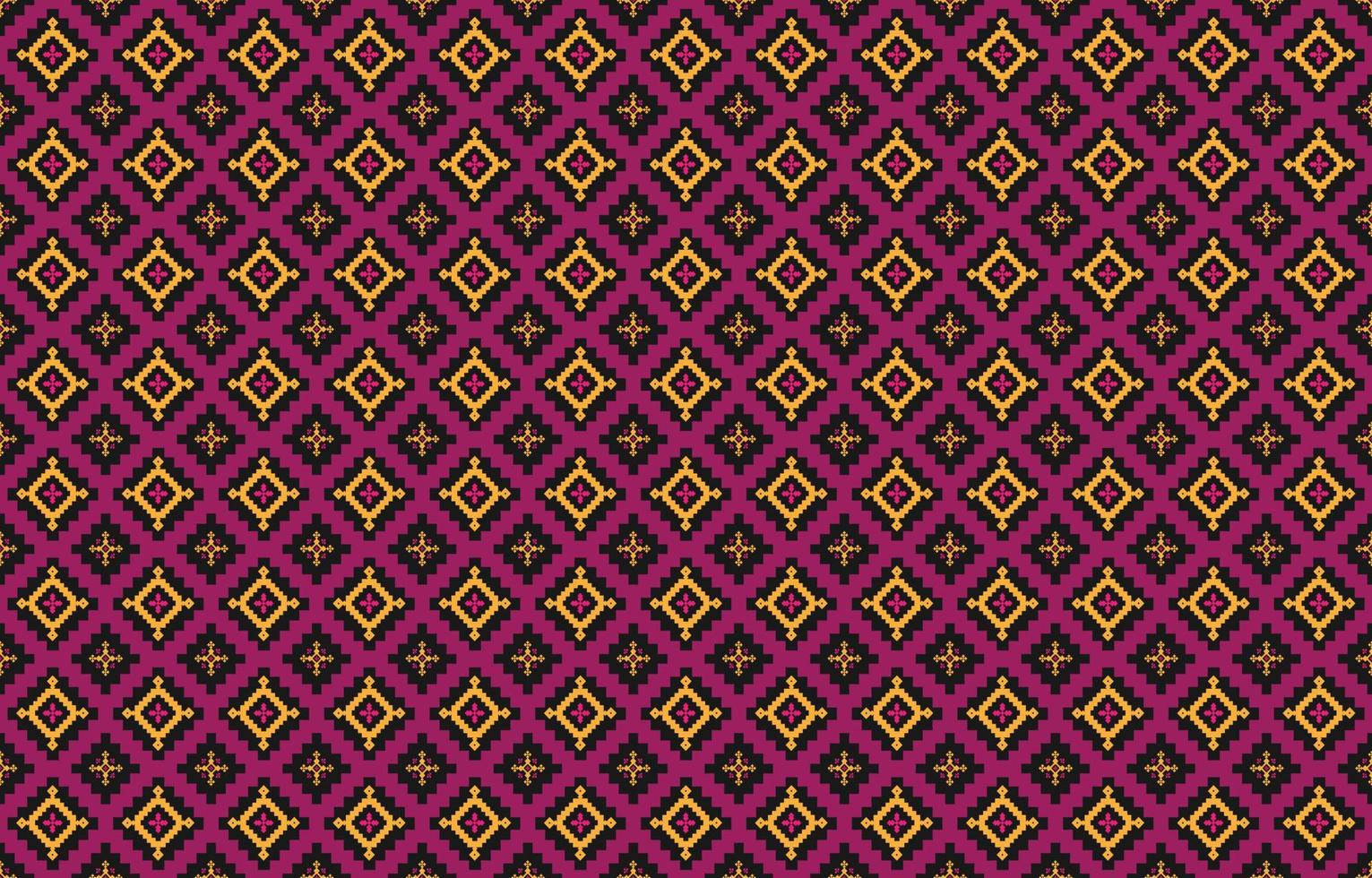 Abstract geometric and tribal patterns, usage design local fabric patterns, Design inspired by indigenous tribes. geometric Vector illustration