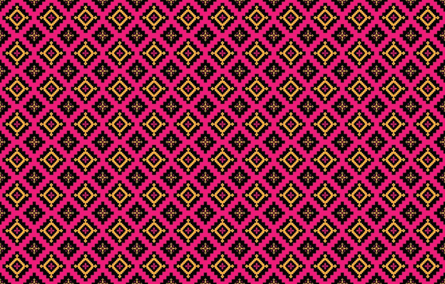 Abstract geometric and tribal patterns, usage design local fabric patterns, Design inspired by indigenous tribes. geometric Vector illustration