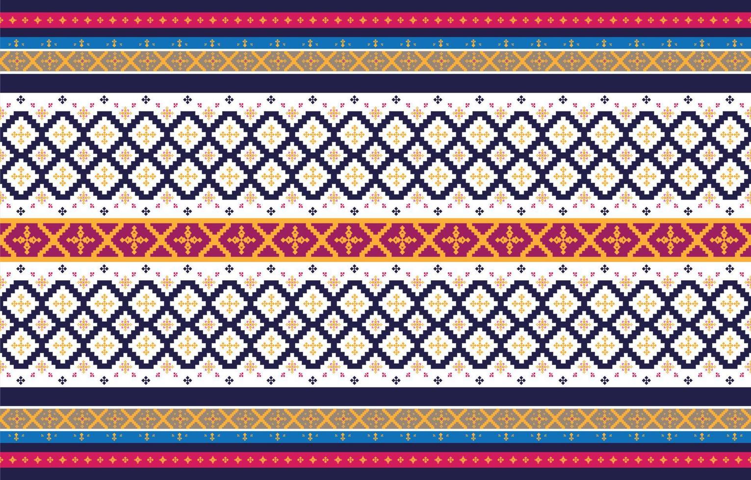 Abstract geometric and tribal patterns, usage design local fabric patterns, Design inspired by indigenous tribes. geometric Vector illustration