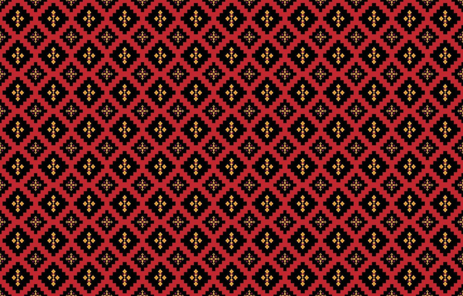Abstract geometric and tribal patterns, usage design local fabric patterns, Design inspired by indigenous tribes. geometric Vector illustration