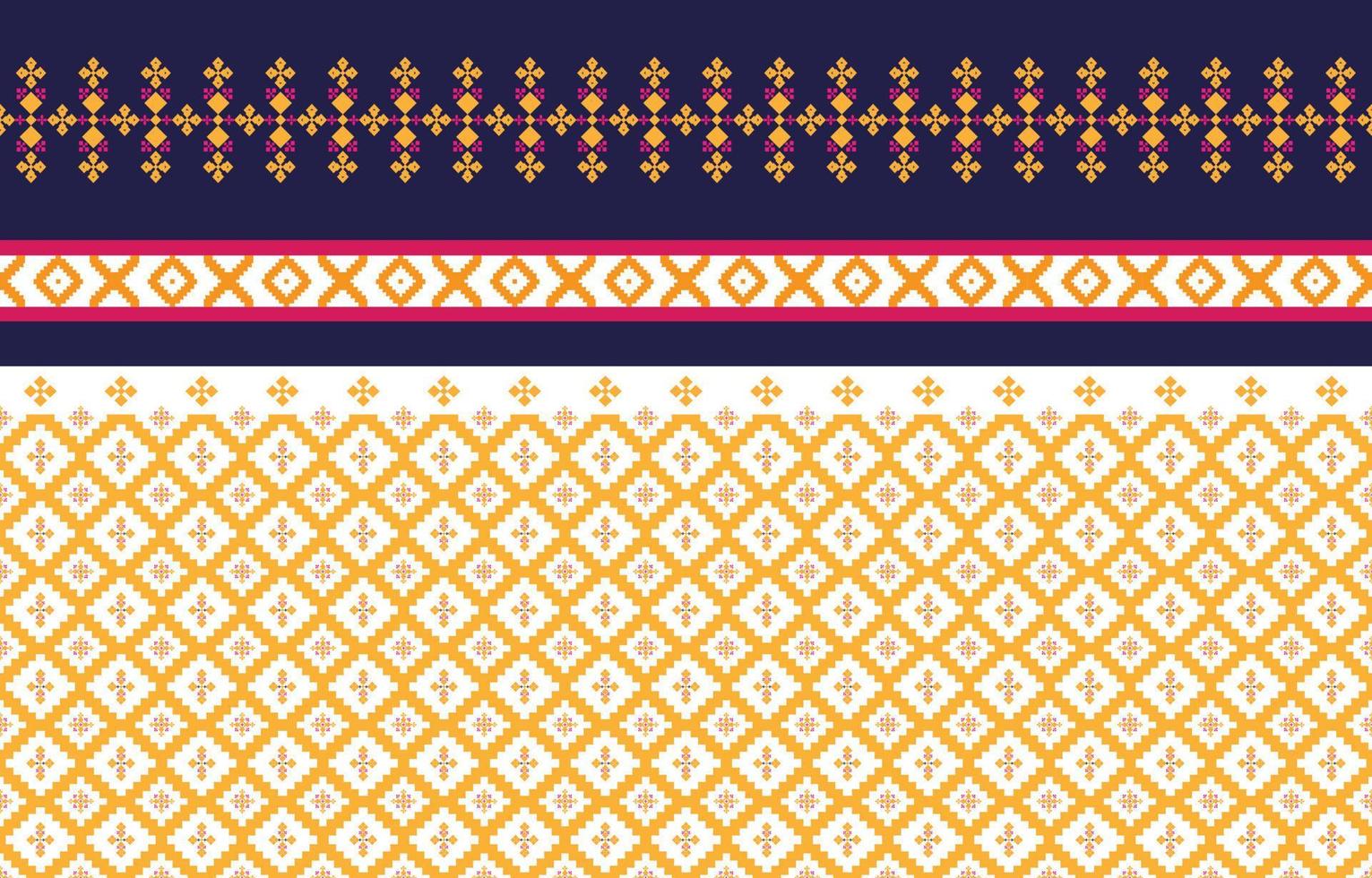 Abstract geometric and tribal patterns, usage design local fabric patterns, Design inspired by indigenous tribes. geometric Vector illustration