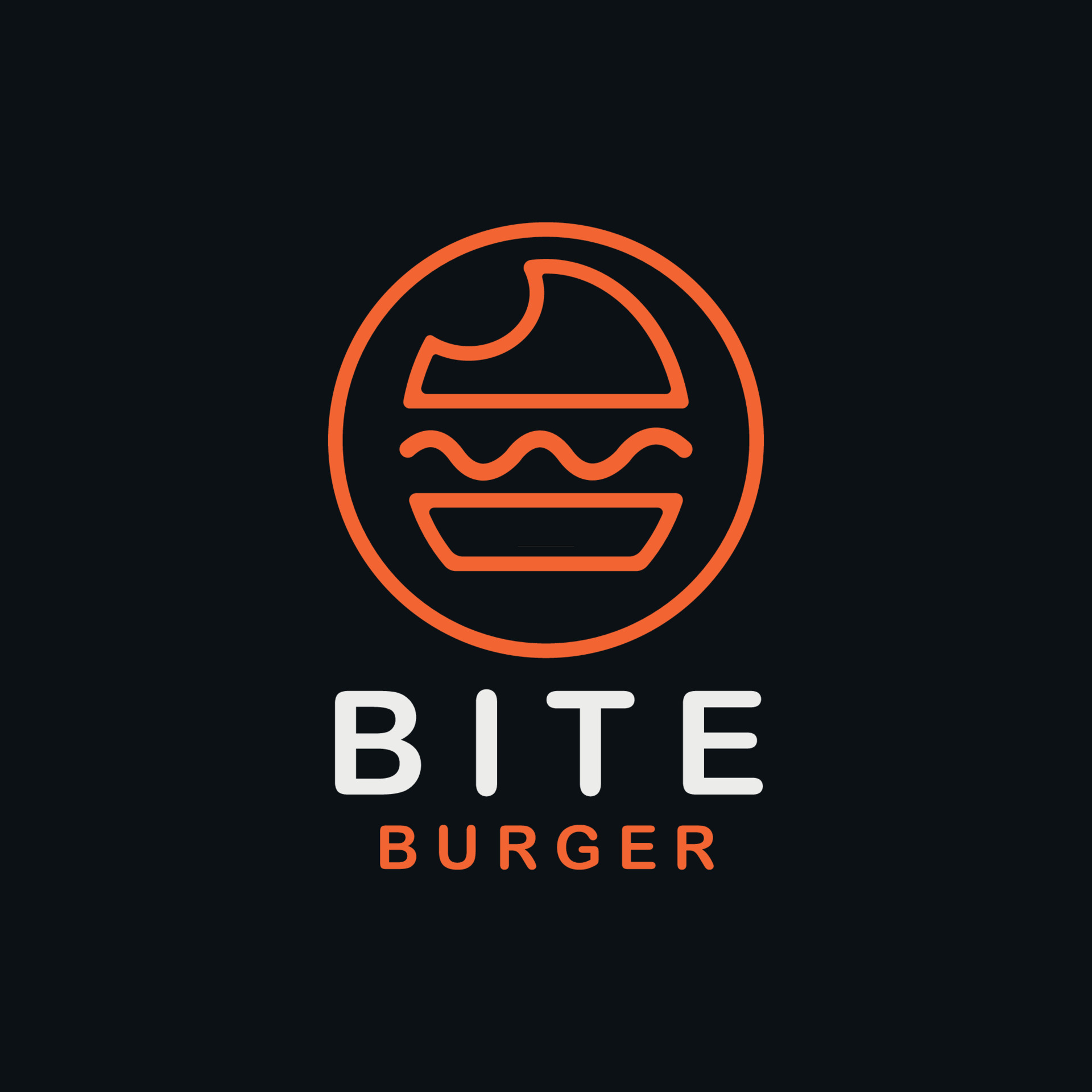 Burger Company Logo App Icon and Splash Page Design. Creative Business App  Design Elements Stock Vector Image & Art - Alamy