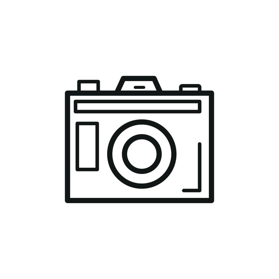 travel icon outline. vector