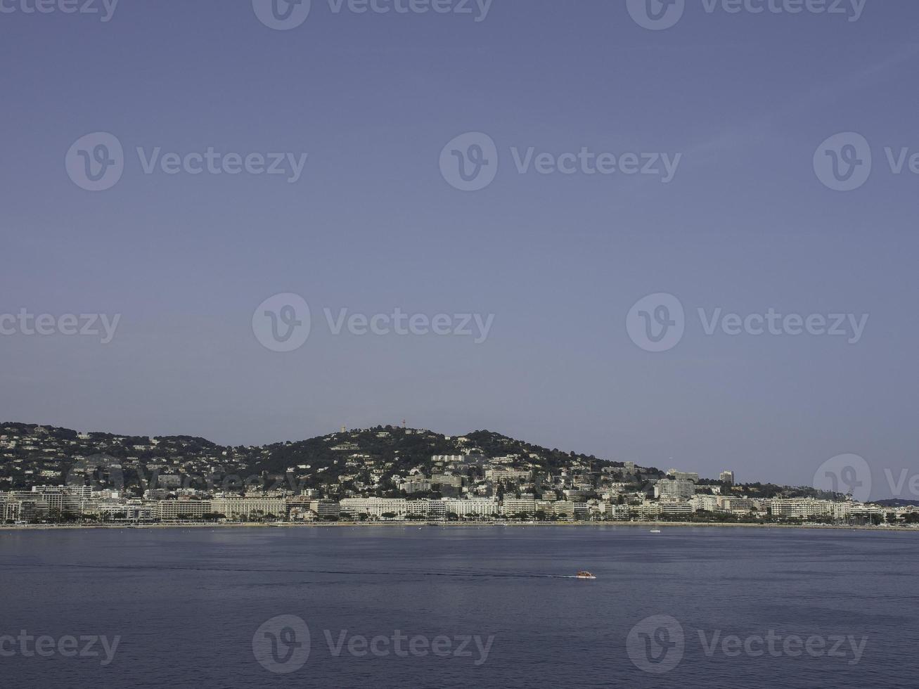 The city of Cannes in france photo