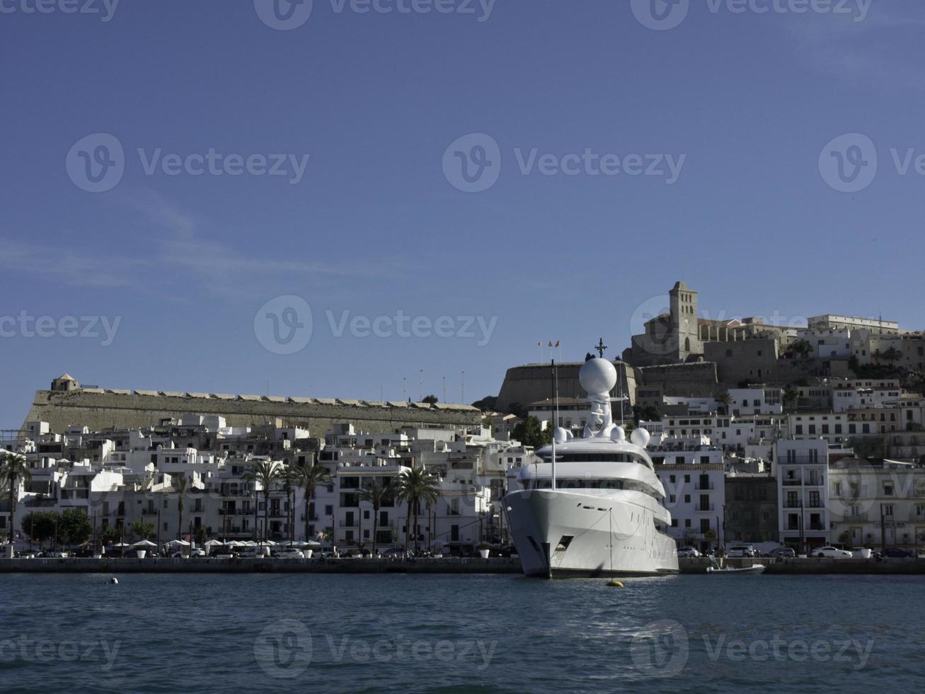 the island of Ibiza in spain photo