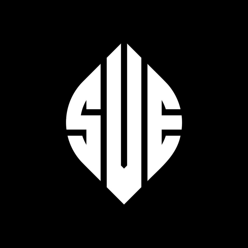 SVE circle letter logo design with circle and ellipse shape. SVE ellipse letters with typographic style. The three initials form a circle logo. SVE Circle Emblem Abstract Monogram Letter Mark Vector. vector