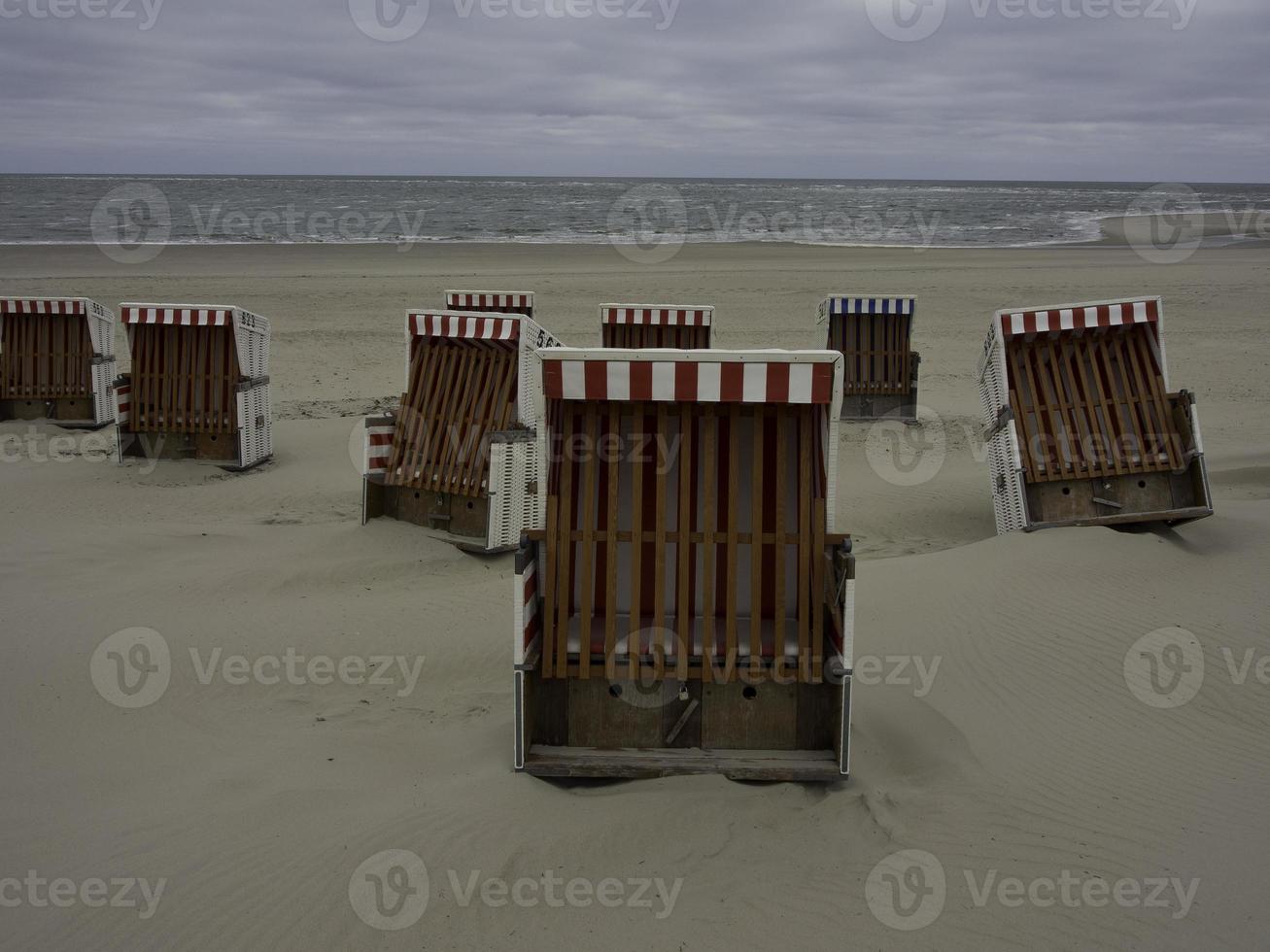 The beach of Baltrum photo