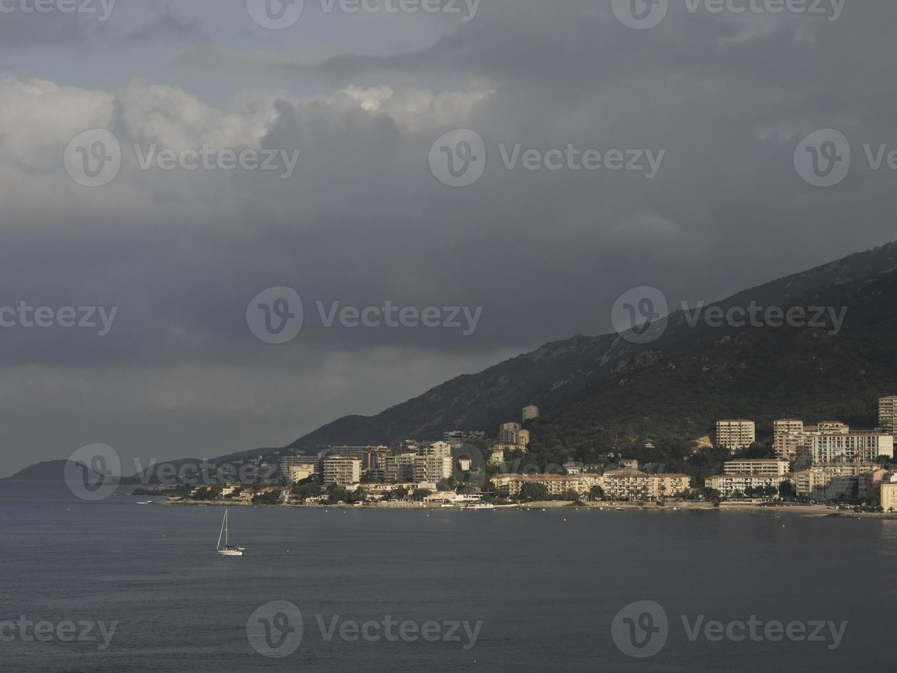 corsica island in france photo
