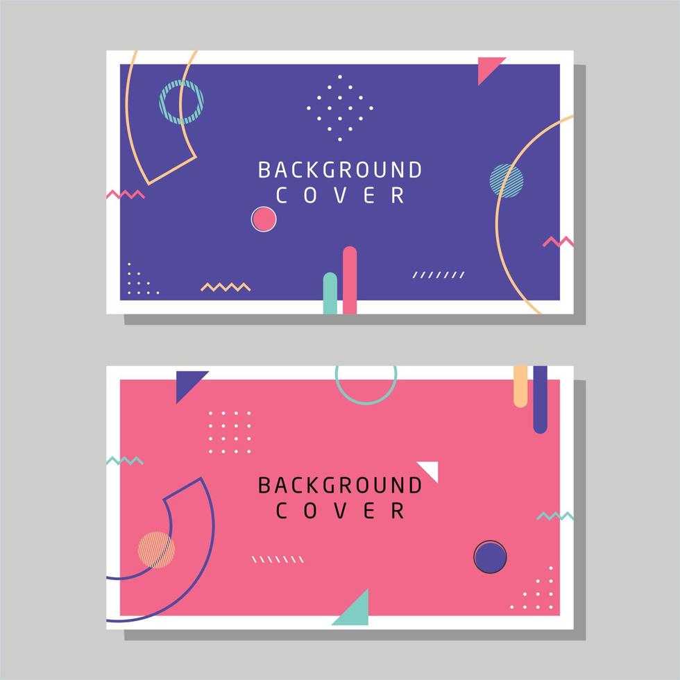 Abastract geometric design templates background vector