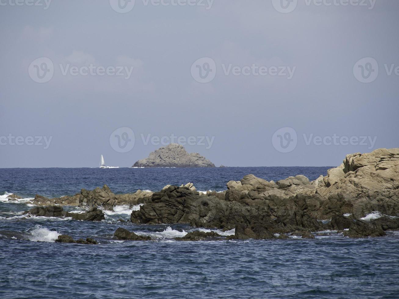 la isla de córcega foto