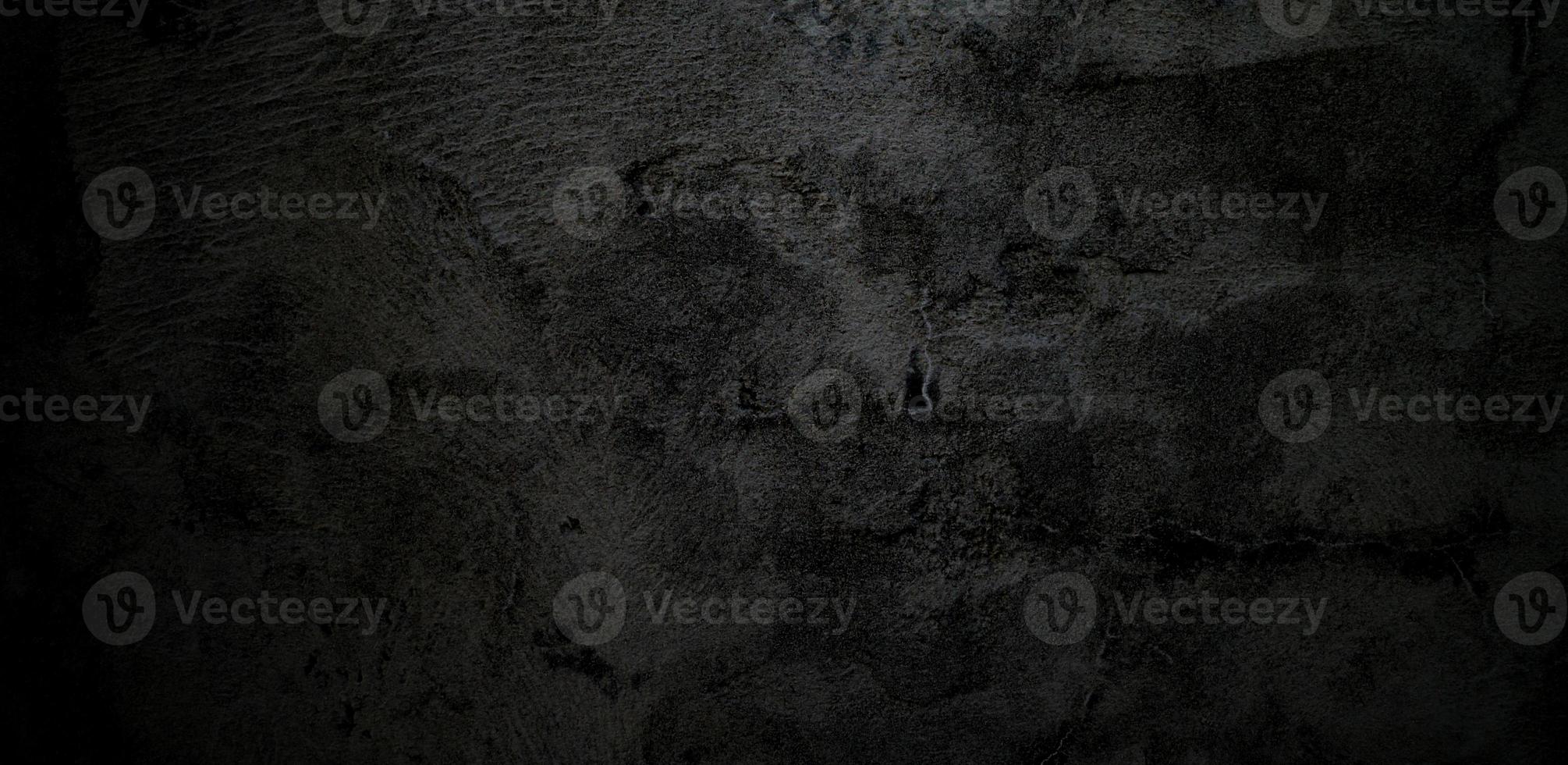 Dark grey black cement for background. Black stone concrete texture background photo
