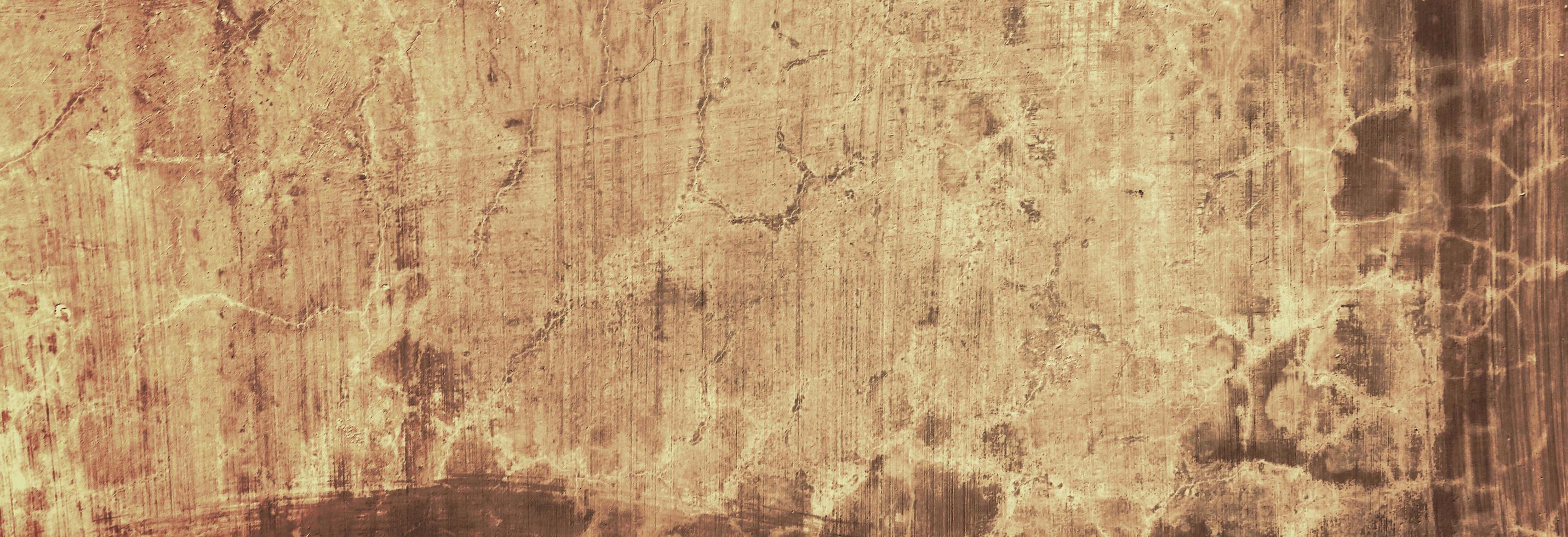 Old rusty wall, grungy background or texture. rusty texture, background, pattern, design, long banner. distressed surface background texture photo