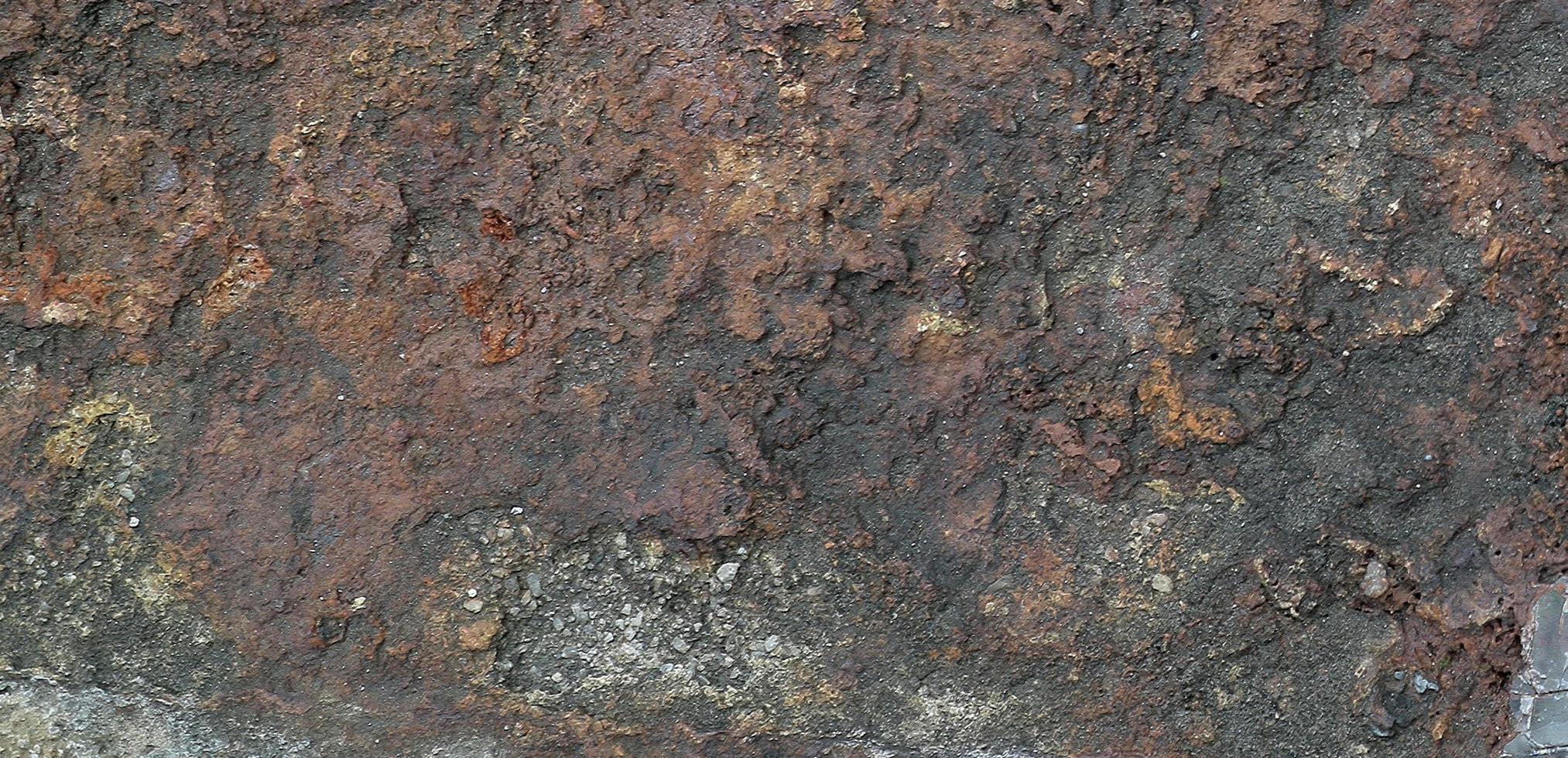 Metal texture with patina and rust may used as background photo