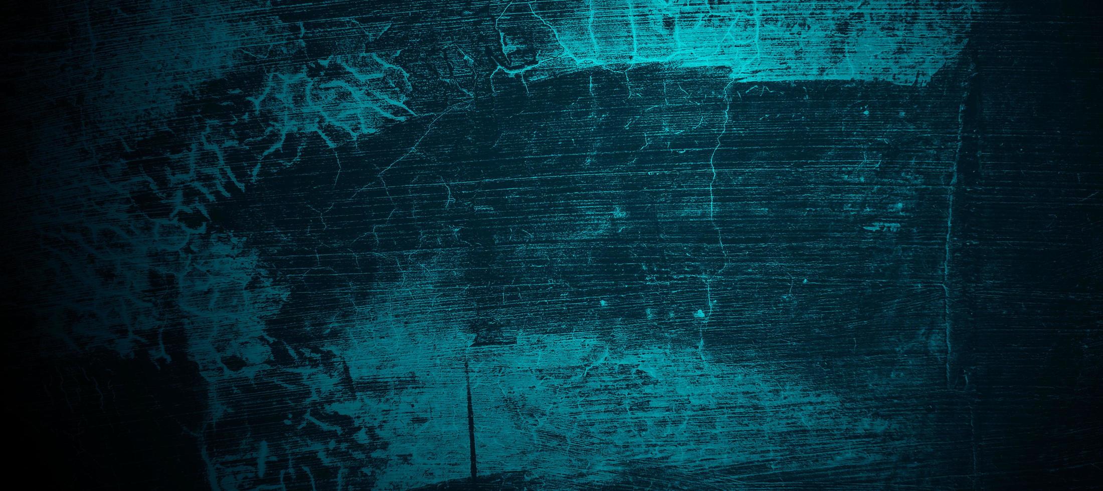 Dark blue wall halloween background concept. Scary background. Horror concrete cement texture for background. photo