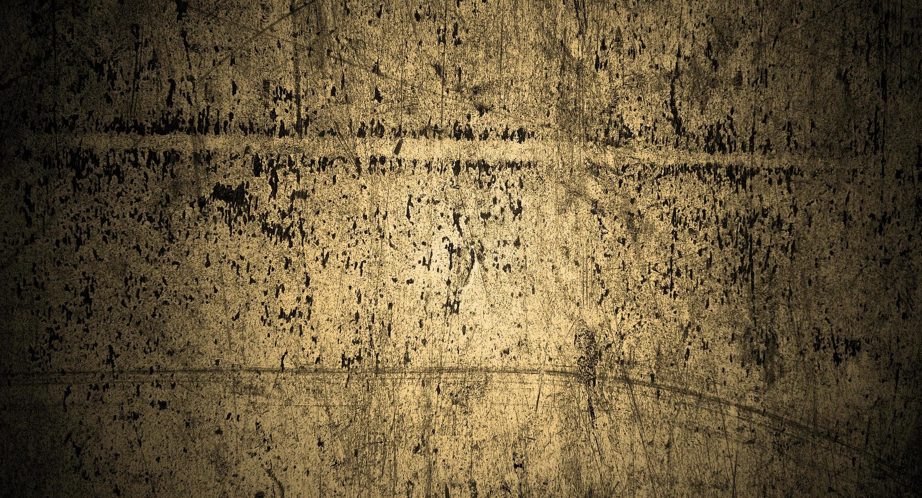 Dark yellow concrete scary for background. Yellow wall halloween background concept. Horror cement texture photo