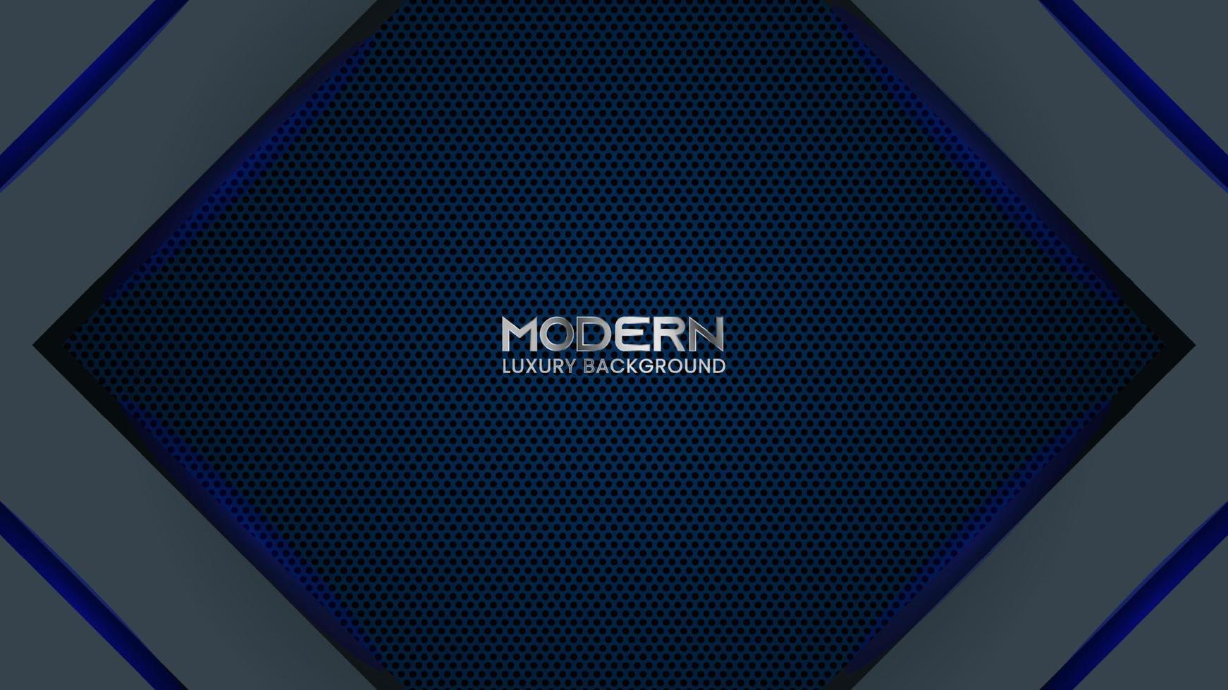 Modern Realistic Blue Technology Gaming Background vector