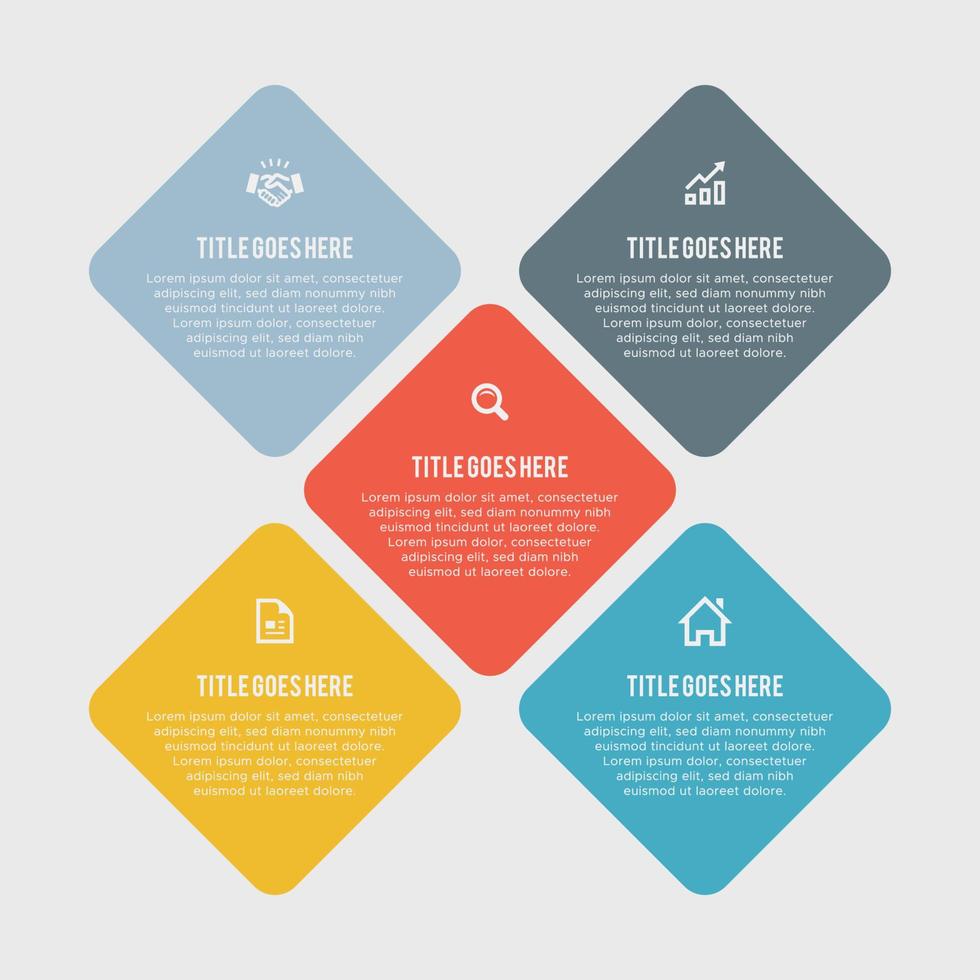 four square chart template