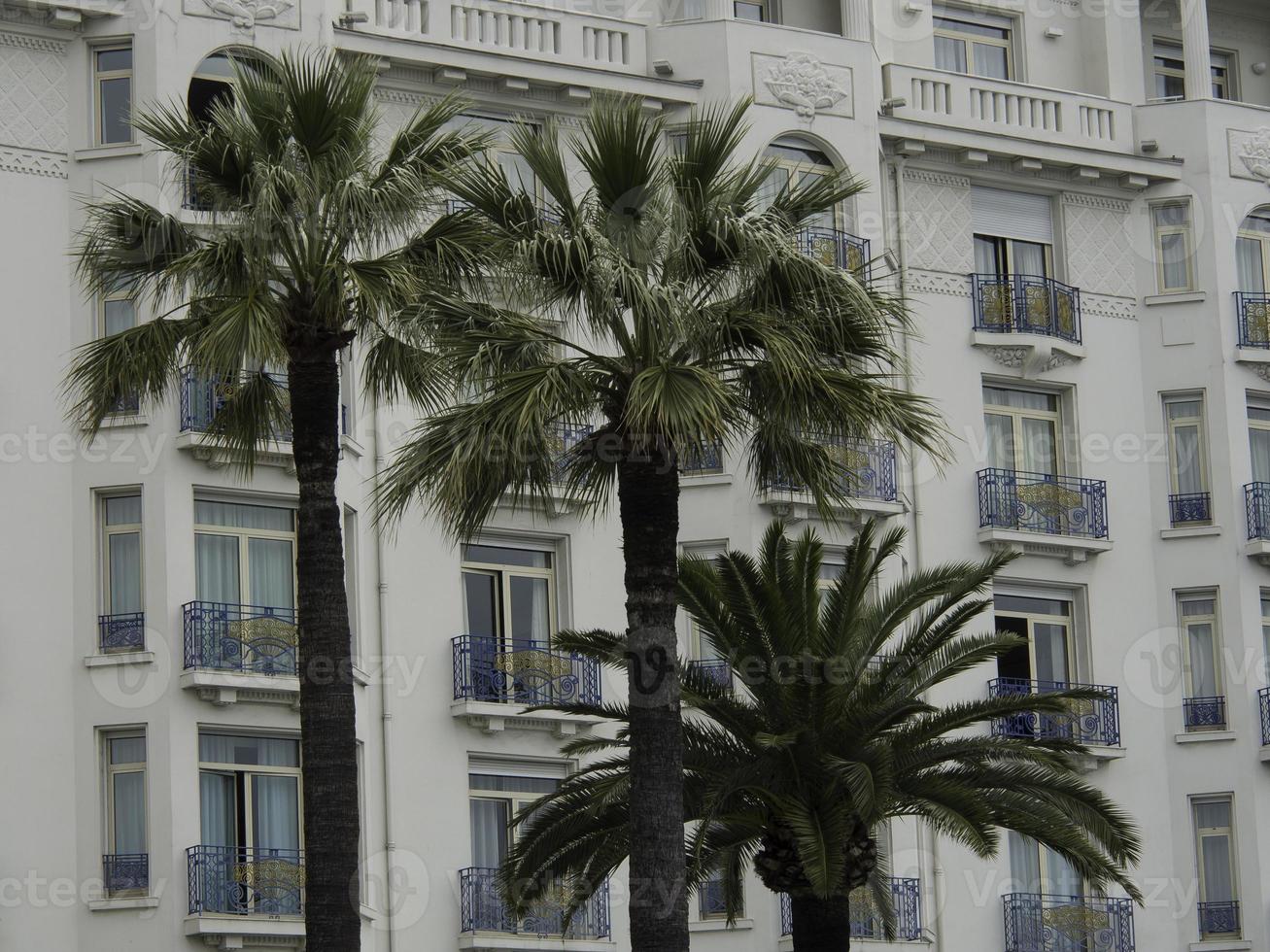 The city of Cannes in france photo