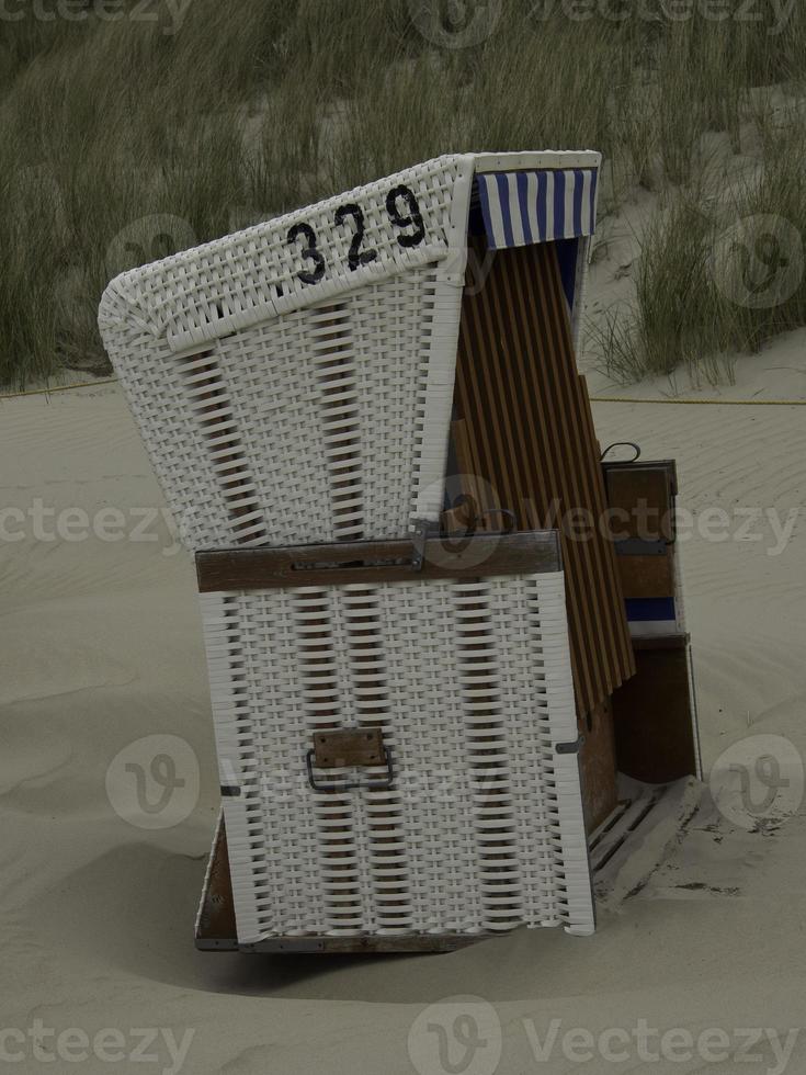 The beach of Baltrum photo