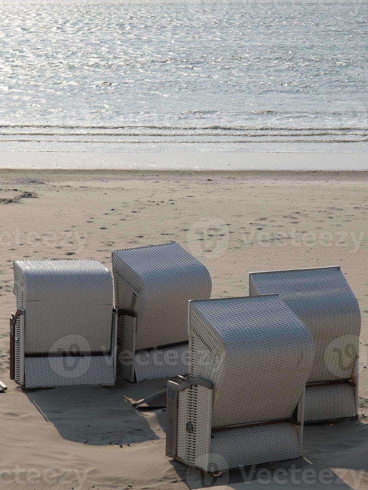 Borkum island in germany photo