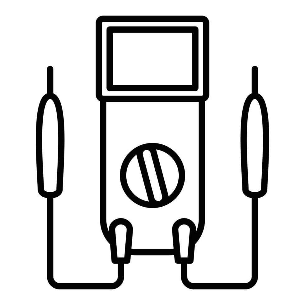 Multimeter Icon Style vector