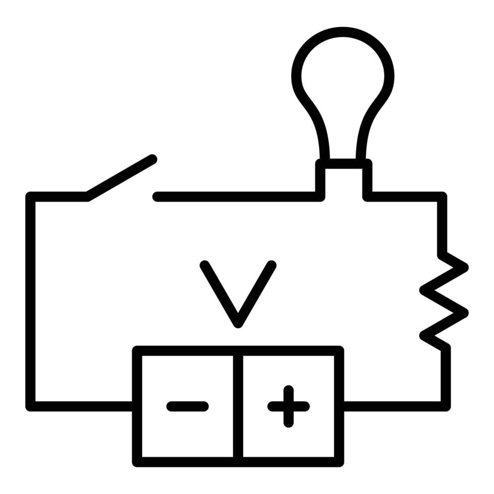 Voltage Icon Style vector