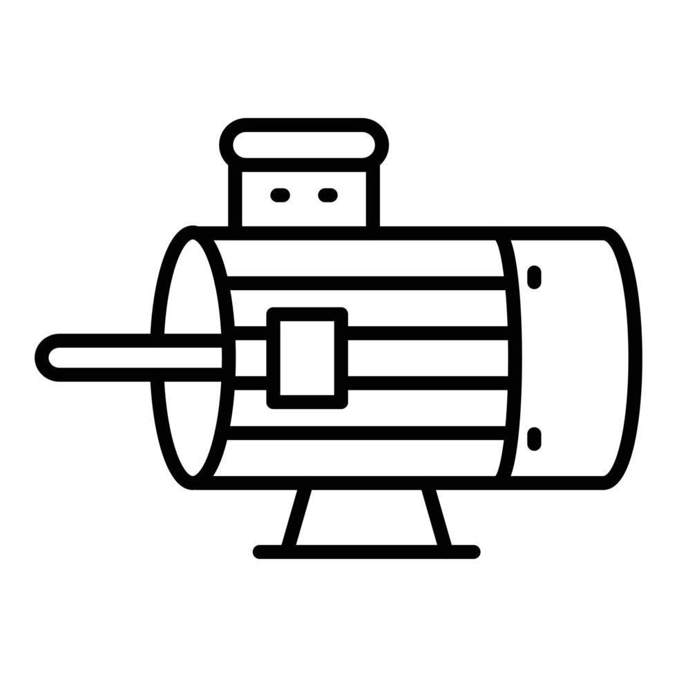 Motor Icon Style vector