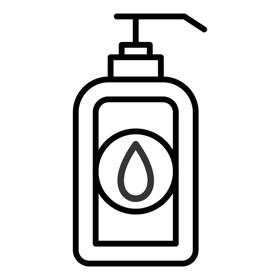 Face Cleanser Icon Style vector