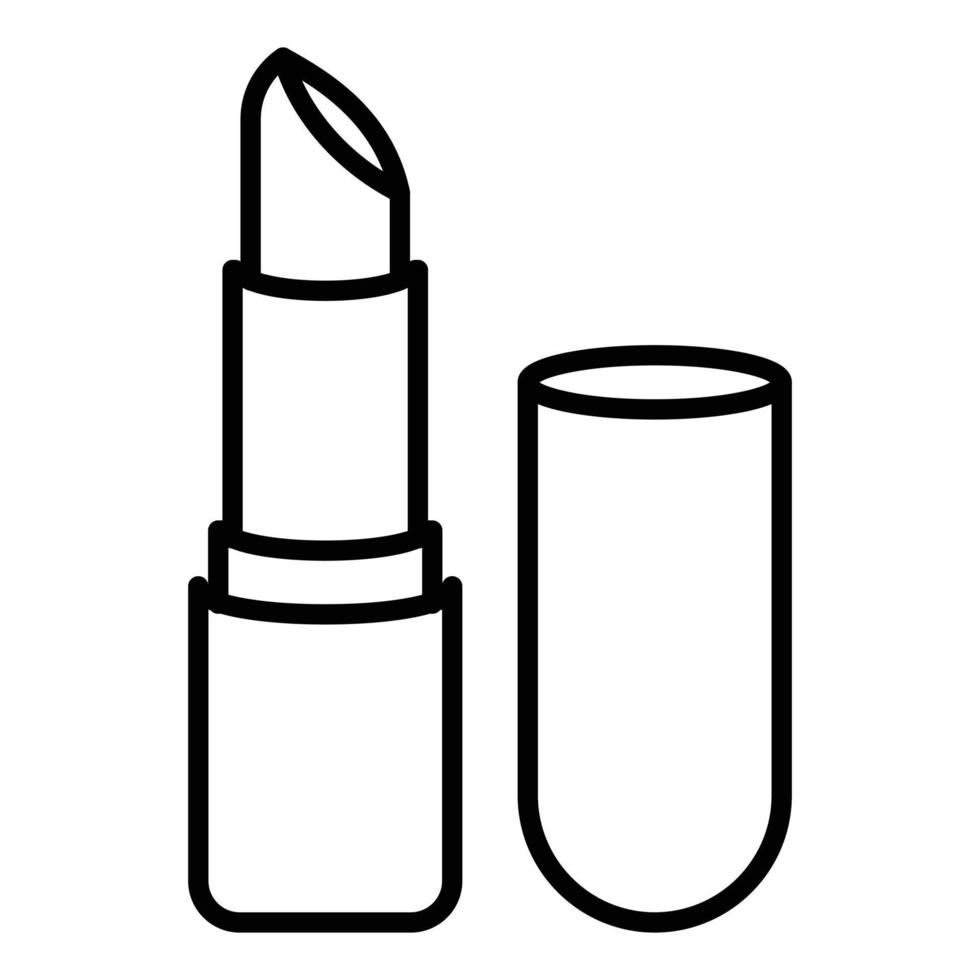 Lipstick Icon Style vector