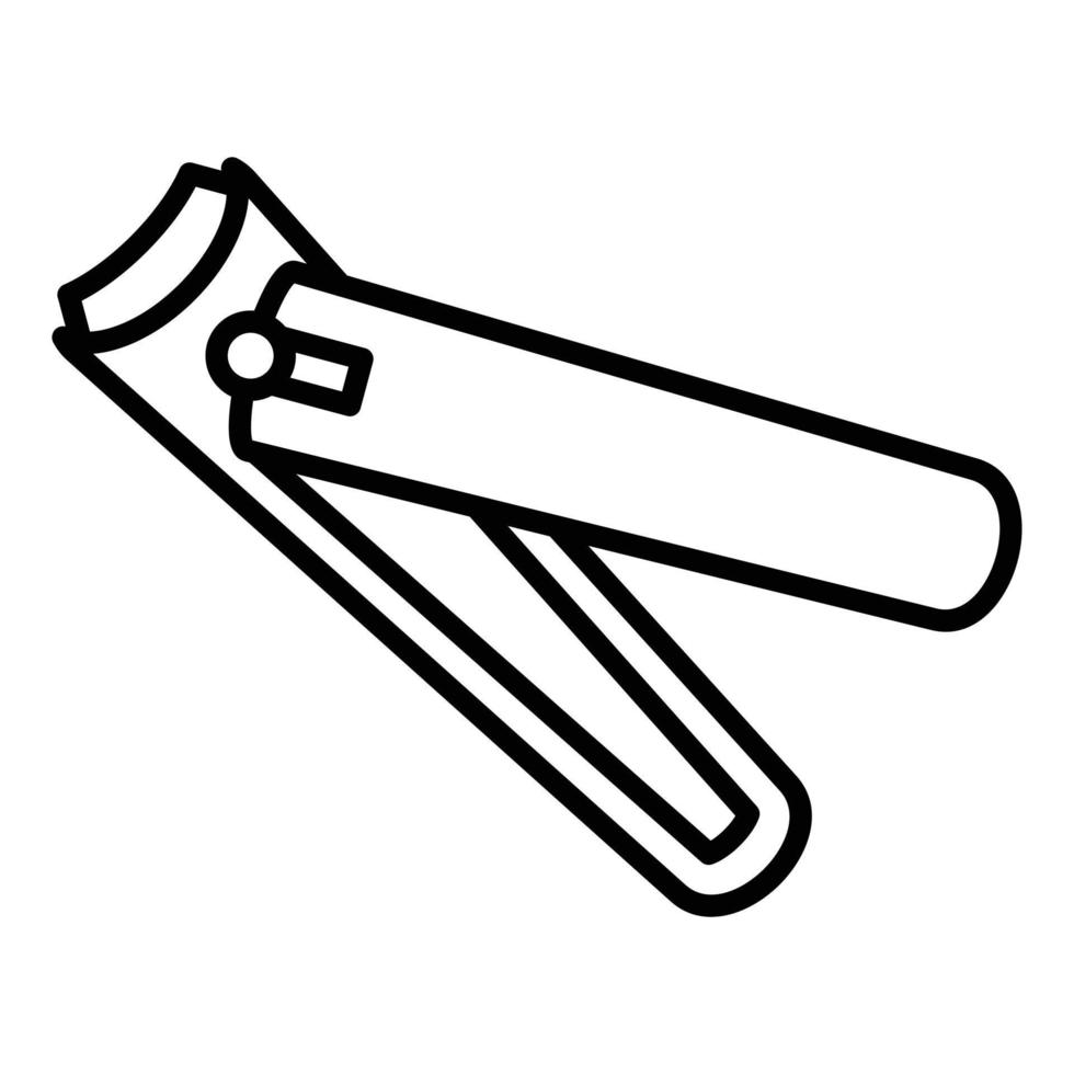 Nail Clipper Icon Style vector