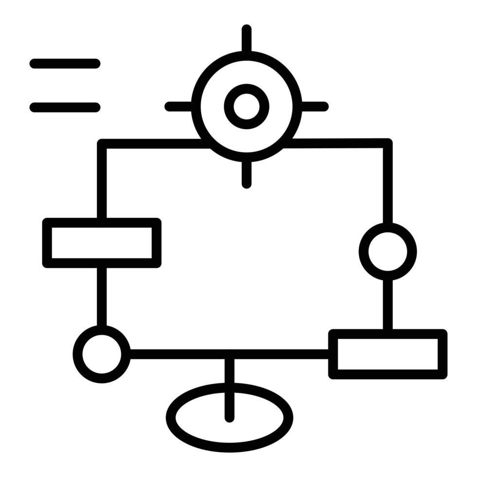 Planning Icon Style vector