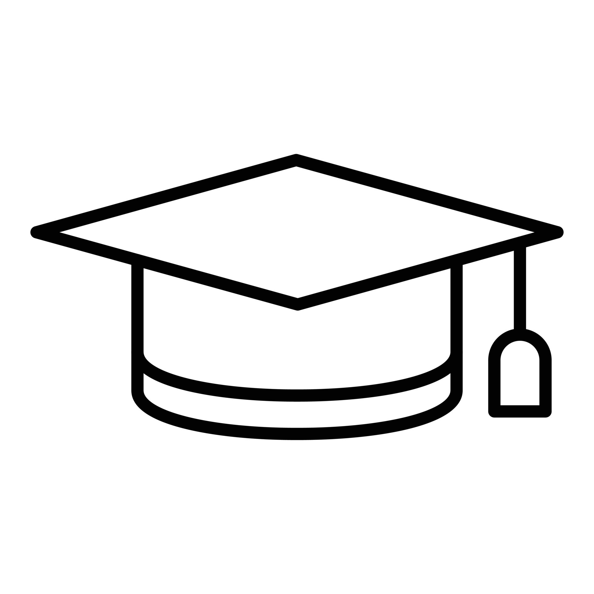 Graduate Hat Icon Style 9195889 Vector Art at Vecteezy