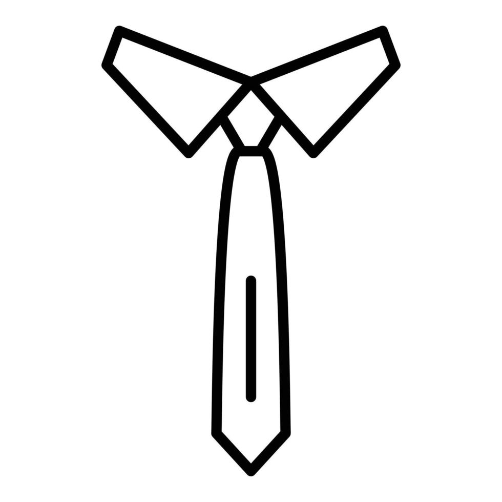 Tie Icon Style vector