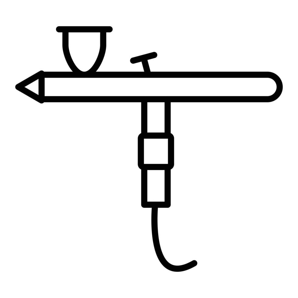 Airbrush Icon Style vector