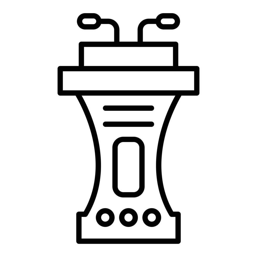 Lectern Icon Style vector