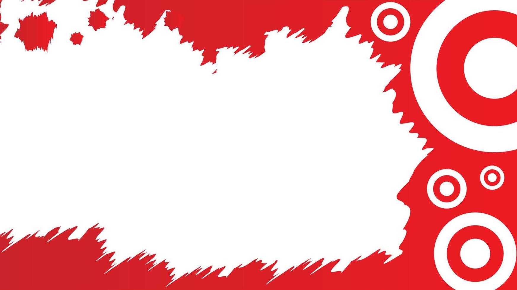 RED TARGET TEXT BACKGROUND VECTOR ILLUSTRATION
