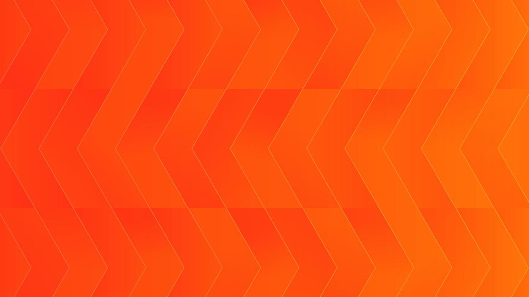 Fondo de patrón sin costuras en zigzag naranja vector